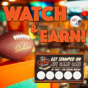 Game Day Specials Promotional NFL game day offer